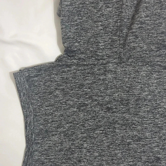 NWT GapFit Sleeveless Brushed Jersey Dress, Color Medium Heathered Gray Size L - Picture 9 of 13